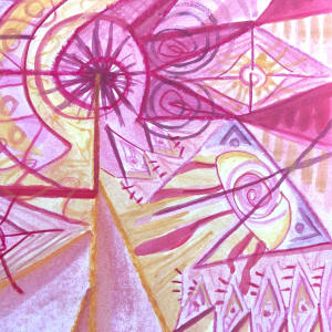 Psychic Mountain by Darinka VZ  Image: Detail