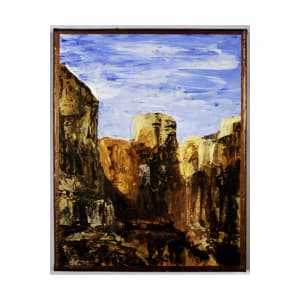 Canyon View 2 Landscape Painting by Helena Kuttner-Giasson 