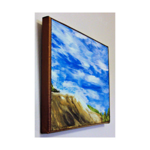 Western Skies 4 Landscape Painting by Helena Kuttner-Giasson 