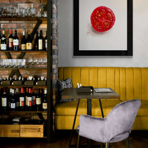 Summer Tomato by Carolyn Wonders  Image: Summer Tomato in Restaurant 