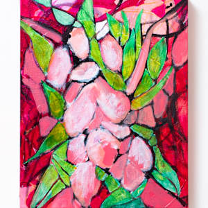 Pink Petals by Carolyn Wonders