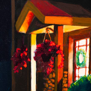 Home by Carolyn Wonders  Image: Home Detail 3, Painting by Carolyn Wonders