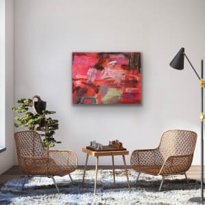 Waiting in Red by Caroline Vu 