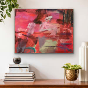 Waiting in Red by Caroline Vu 