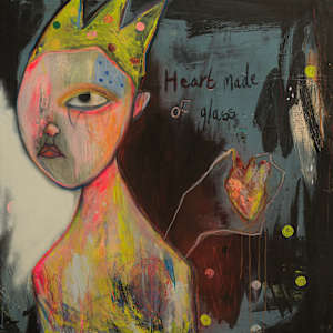 Heart made of glass by Mrym jer, Image 1.