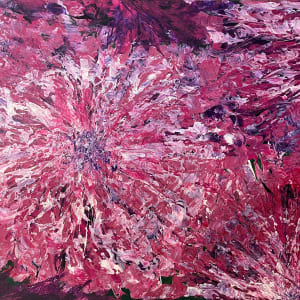 Pink Dahlias by Tim Alexander