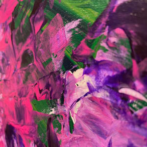 Purple Dahlias by Tim Alexander 