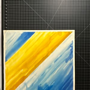 Golden Ray Divide by Vera Neumann 