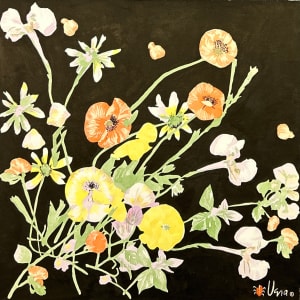 Vera Paints Poppies and Sweet Peas by Vera Neumann 