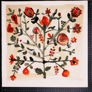 Vera Paints a Flower Tree by Vera Neumann 