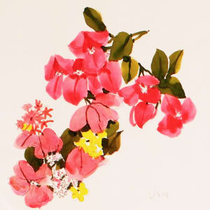 Vera Paints Bougainvillea by Vera Neumann 