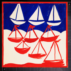 Vera Paints Sailboats by Vera Neumann 