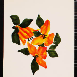 Untitled from the Floral Series by Vera Neumann 
