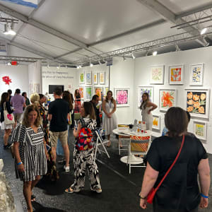 The Hampton's Fine Art Fair - Vera Paints Happiness by Vera Neumann