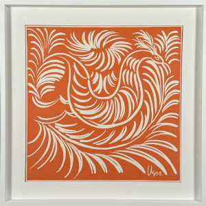 Rooster Roosting by Vera Neumann