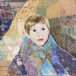 Seth in collage by curtis bay