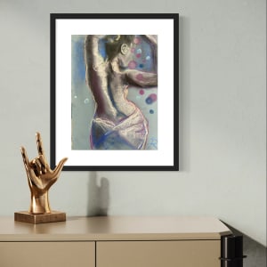 Nude in Pastel #1 by Sabine Ronge 