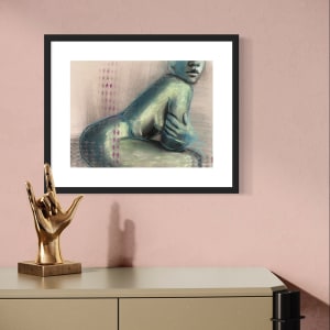 Nude in Pastel #4 by Sabine Ronge 
