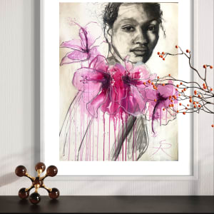 Hibiscus Wahine by Sabine Ronge 