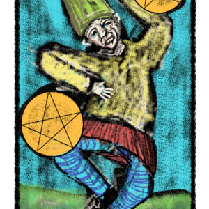 Two of Pentacles by Brian Huntress