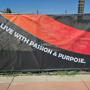 East Mainstreet Construction Fencing 