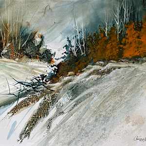 Autunm Snow by Connie Hendrix