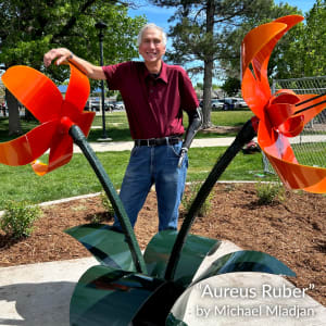 Aureus Ruber (Permanent Public Art) by Michael Mladjan 