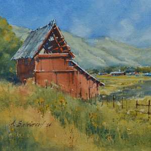 Bayfield Barn by Ann Salviazul