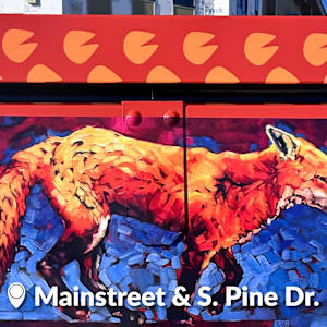 Cabinet Wrap (Mainstreet & Pine) by Carrie Cook 