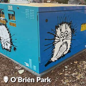 Utility Wrap - Cats (O'Brien Park) 