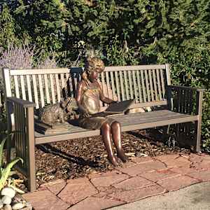 Puppy Dog Tales (Permanent Public Art) by Bobbie Carlyle