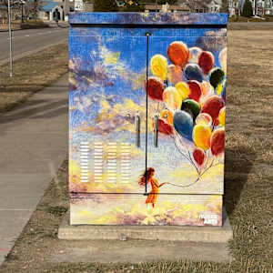 Cabinet Wrap - Imagination (Pine Curve) 