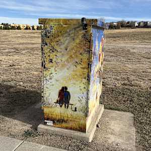 Cabinet Wrap - Imagination (Pine Curve) 