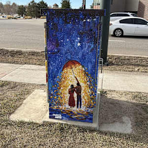 Cabinet Wrap - Imagination (Pine Curve) 