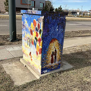 Cabinet Wrap - Imagination (Pine Curve) 