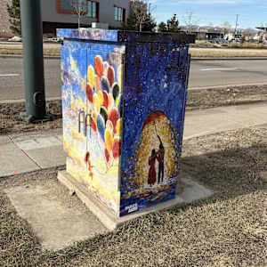 Cabinet Wrap - Imagination (Pine Curve) 