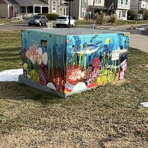 Utility Wrap - Sea Life (O'Brien Park) 