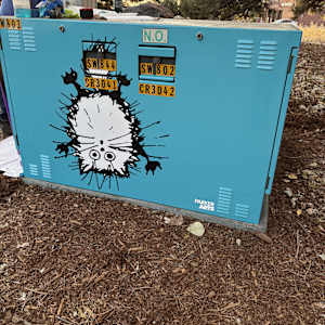 Utility Wrap - Cats (O'Brien Park) 