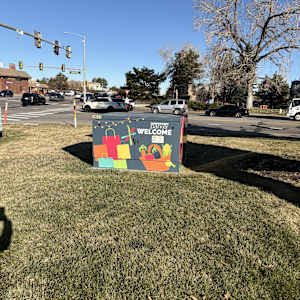 Utility Wrap - Welcome to Downtown Parker (Mainstreet & Parker Rd.) 