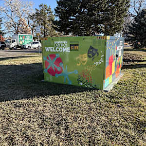 Utility Wrap - Welcome to Downtown Parker (Mainstreet & Parker Rd.) 
