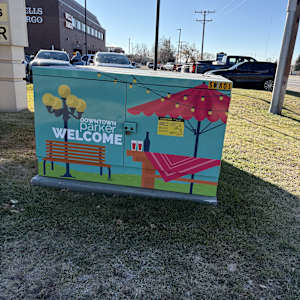Utility Wrap - Welcome to Downtown Parker (Mainstreet & Parker Rd.) 