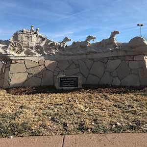 Run to Twenty Mile (Permanent Public Art) by Ralph Crawford