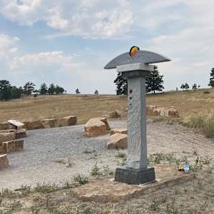 Amber Eye (Permanent Public Art) by Glenn Zweygardt