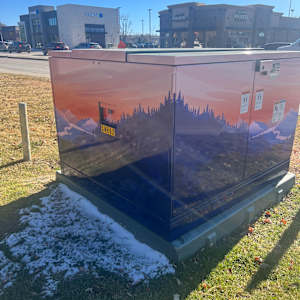 Utility Wrap - Moose (NE Corner of S. Crossroads Dr. and Mainstreet) 