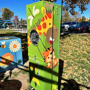 Utility Wrap - Animal Fun - Green (O'Brien Park) 