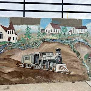 Parker History Mural by Parker Artists Guild (PAG)