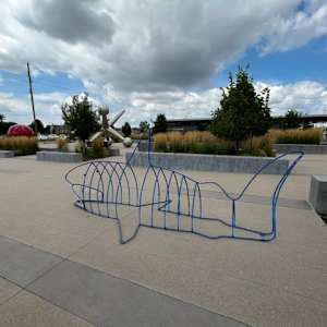 The Maneater (Permanent Public Art) by Jim Choate