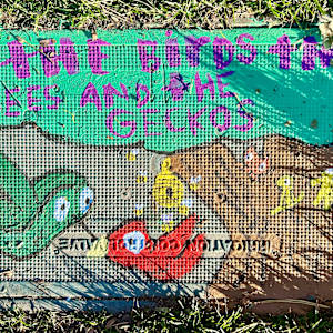 Tiny Art - O'Brien Park by Parker Performing Arts School Students