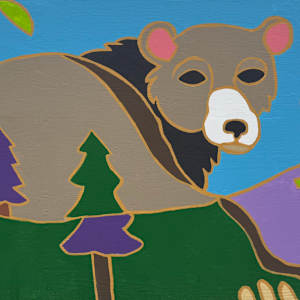 Lemon Gulch Trail Mural (Paint Parker Murals) by LDS Women's Conference  Image: Spanning an impressive 233 feet, this mural was designed by artist Janae Coy (pictured left of Cultural Director Carrie Glassburn), who incorporated themes of nature to represent the visual expression of neighborly love. After Coy outlined the design and color coded them by number, the mural came to life with the help of more than 175 women and girls from 13 congregations from The Church of Jesus Christ of Latter-Day Saints.