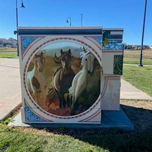 Utility Wrap - A Girl and Her Horse (Salisbury Park Equestrian Center), Image 4.